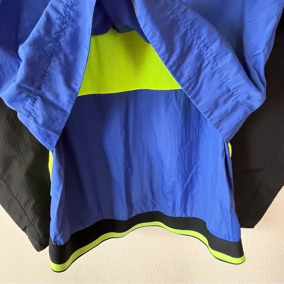 Russell Black And Blue Vented Windbreaker Size Medium - Picture 5 of 7
